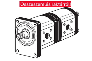 E.SFW.  Szivattyú iker 2+2 ép. BS (á.80-DIN bordás